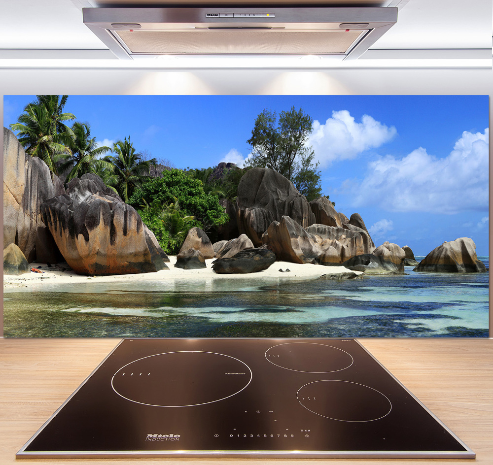 Cooker splashback Seszele panorama