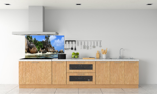 Cooker splashback Seszele panorama