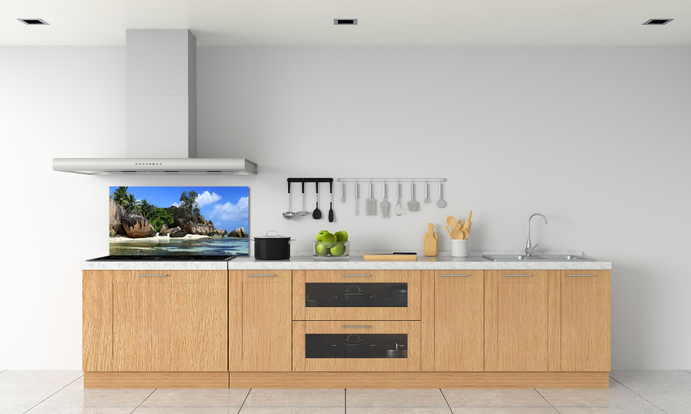 Cooker splashback Seszele panorama