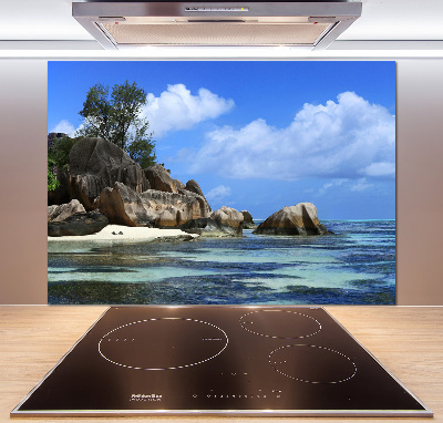 Cooker splashback Seszele panorama