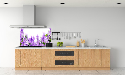 Cooker splashback Purple bells