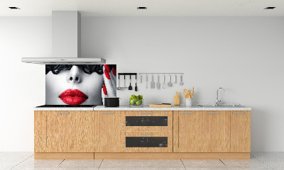 Cooker splashback Lace mask