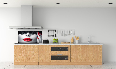 Cooker splashback Lace mask