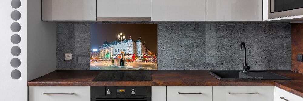 Cooker splashback London at night