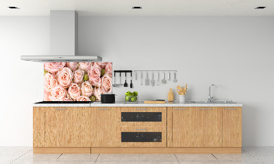 Cooker splashback Roses