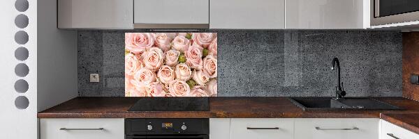 Cooker splashback Roses