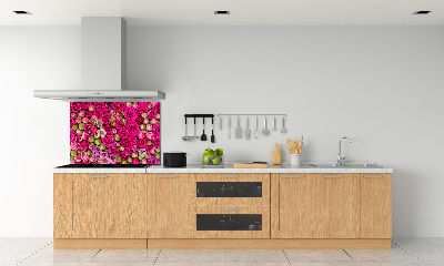 Cooker splashback Roses