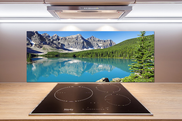 Cooker splashback Lake in the mountains