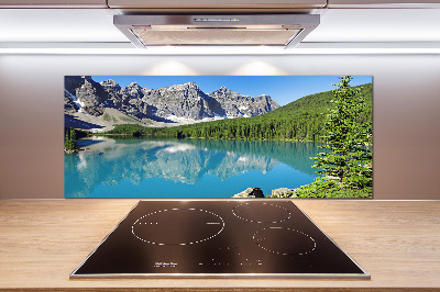 Cooker splashback Lake in the mountains