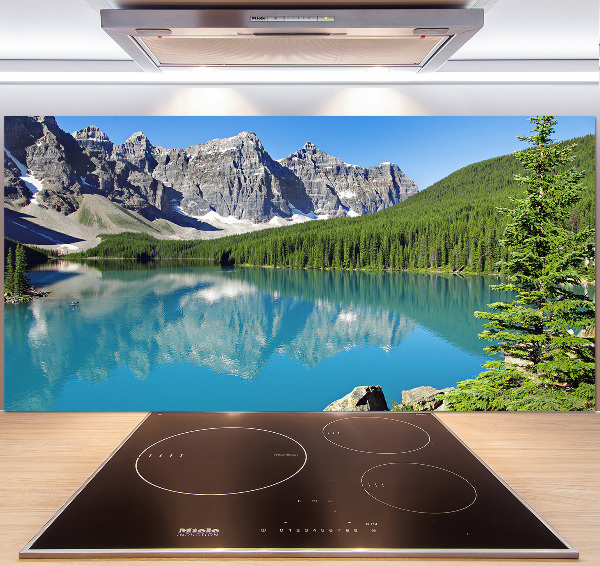 Cooker splashback Lake in the mountains