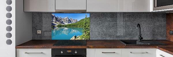 Cooker splashback Lake in the mountains