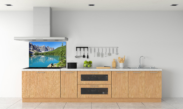 Cooker splashback Lake in the mountains