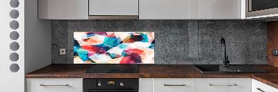 Cooker splashback Mosaic abstraction