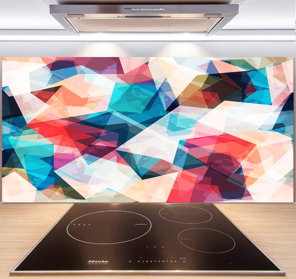 Cooker splashback Mosaic abstraction