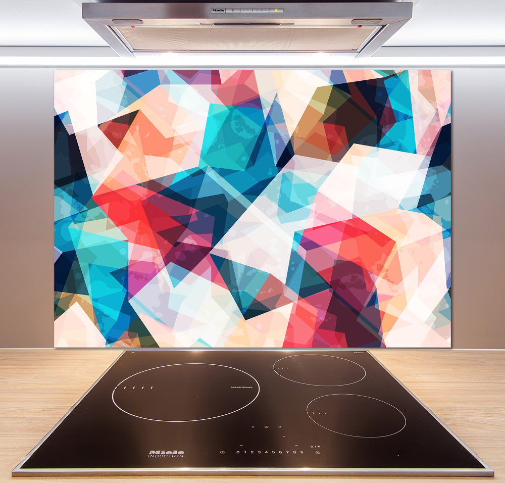 Cooker splashback Mosaic abstraction