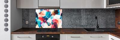 Cooker splashback Mosaic abstraction