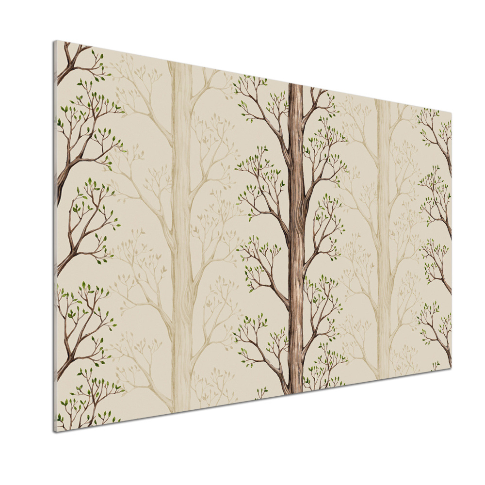 Cooker splashback Trees