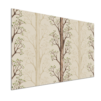 Cooker splashback Trees