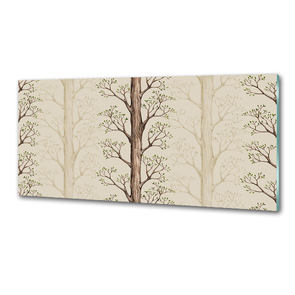 Cooker splashback Trees