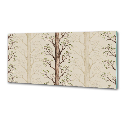 Cooker splashback Trees