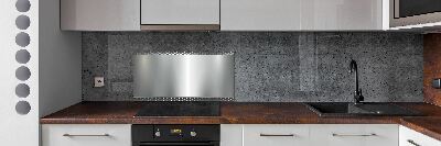 Cooker splashback Metal background