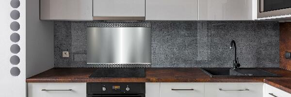 Cooker splashback Metal background