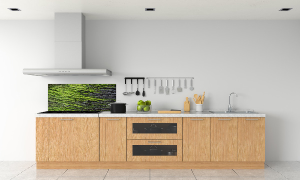 Cooker splashback Tree bark