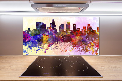 Cooker splashback Los Angeles colors