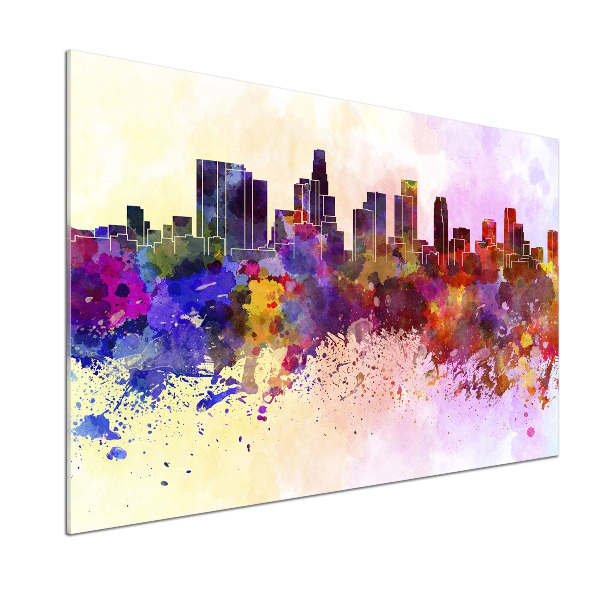 Cooker splashback Los Angeles colors