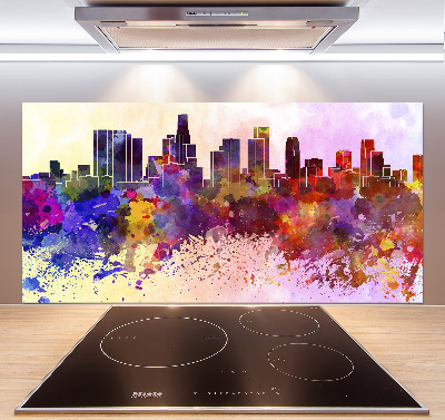 Cooker splashback Los Angeles colors