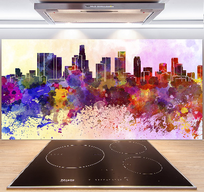 Cooker splashback Los Angeles colors