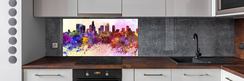 Cooker splashback Los Angeles colors