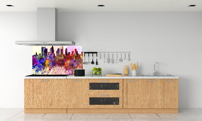 Cooker splashback Los Angeles colors