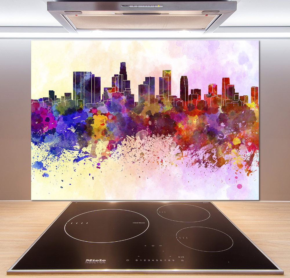 Cooker splashback Los Angeles colors