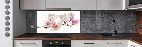 Cooker splashback Magnolia