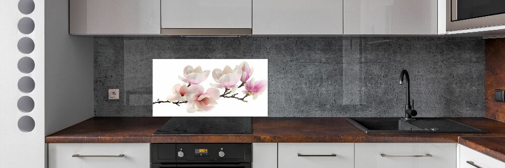 Cooker splashback Magnolia