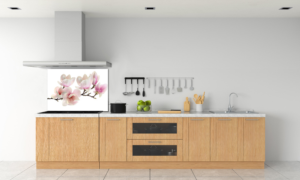 Cooker splashback Magnolia