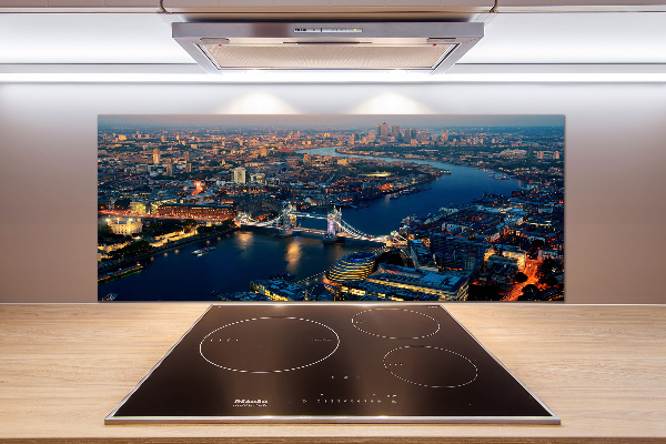 Cooker splashback London from a bird's eye view