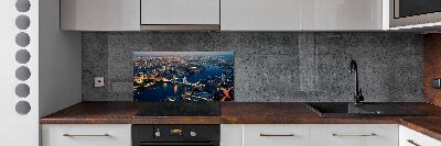 Cooker splashback London from a bird's eye view