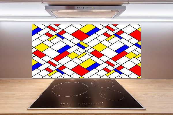 Kitchen splashback Abstraction