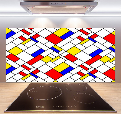 Kitchen splashback Abstraction