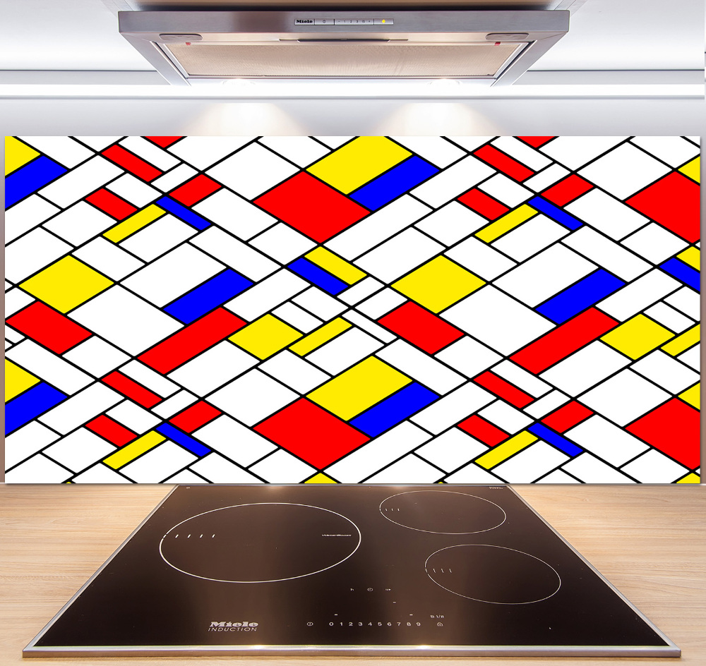 Kitchen splashback Abstraction