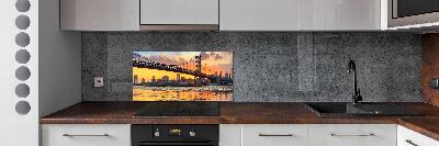 Cooker splashback Philadelphia bridge