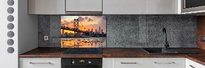 Cooker splashback Philadelphia bridge