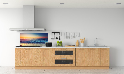 Cooker splashback Sunrise sea