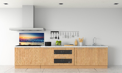 Cooker splashback Sunrise sea