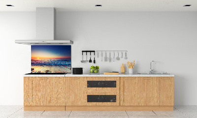 Cooker splashback Sunrise sea