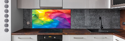 Kitchen splashback Abstract background