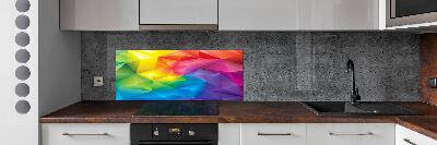 Kitchen splashback Abstract background