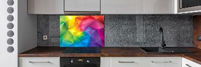 Kitchen splashback Abstract background